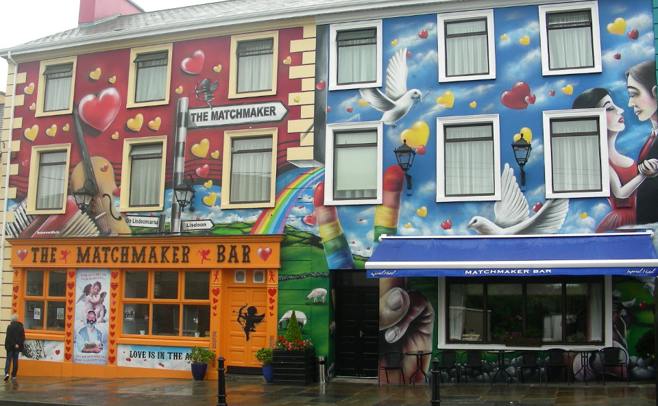 Lisdoonvarna Matchmaker Murals Lisdoonvarna Matchmaker Murals