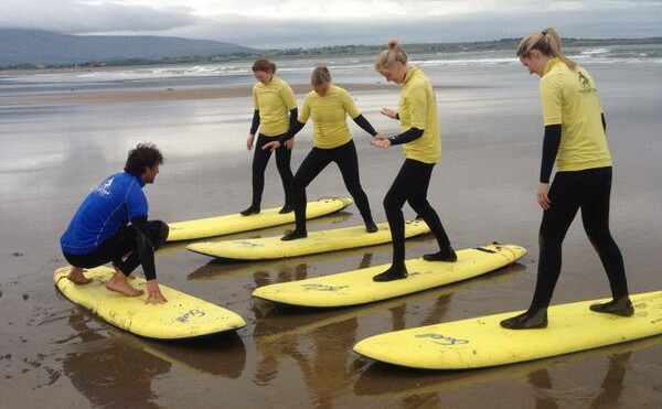 Surfing with Perfect Day Surf School