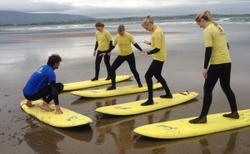 Surfing with Perfect Day Surf School