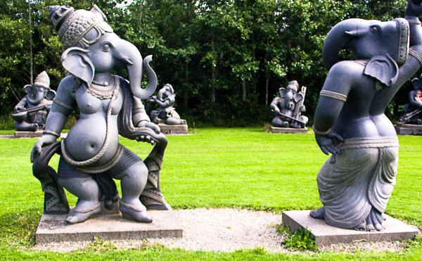 Indian Sculpture Park At Victor S Way, Bronze Garden Statues Ireland